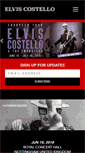Mobile Screenshot of elviscostello.com